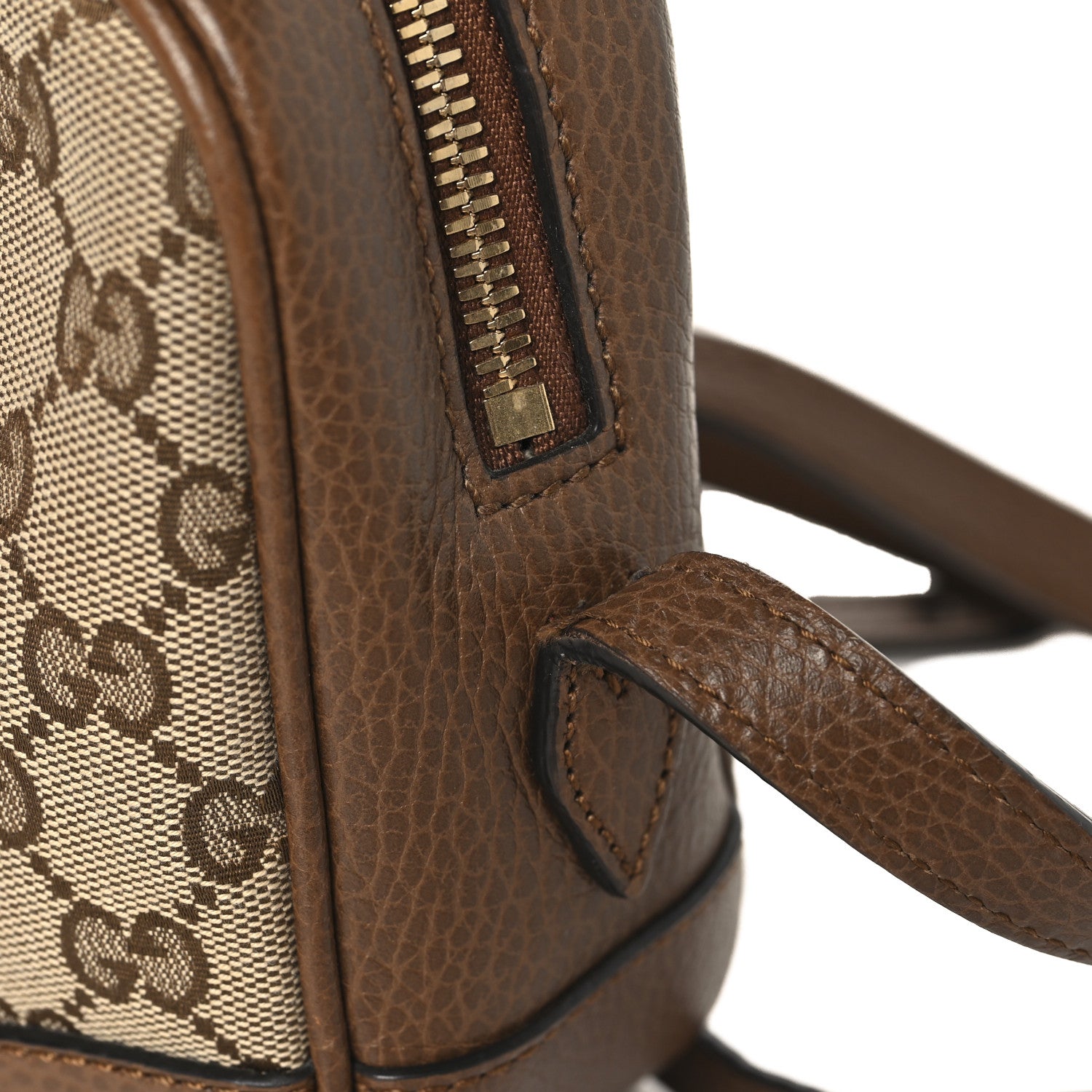 Gucci Monogram Mini Bree Messenger Bag Beige Tabacco 11 of 11