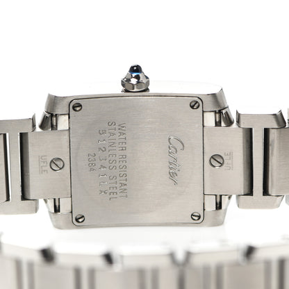 Cartier Stainless Steel 20mm Tank Francaise Quartz Watch 4 of 5
