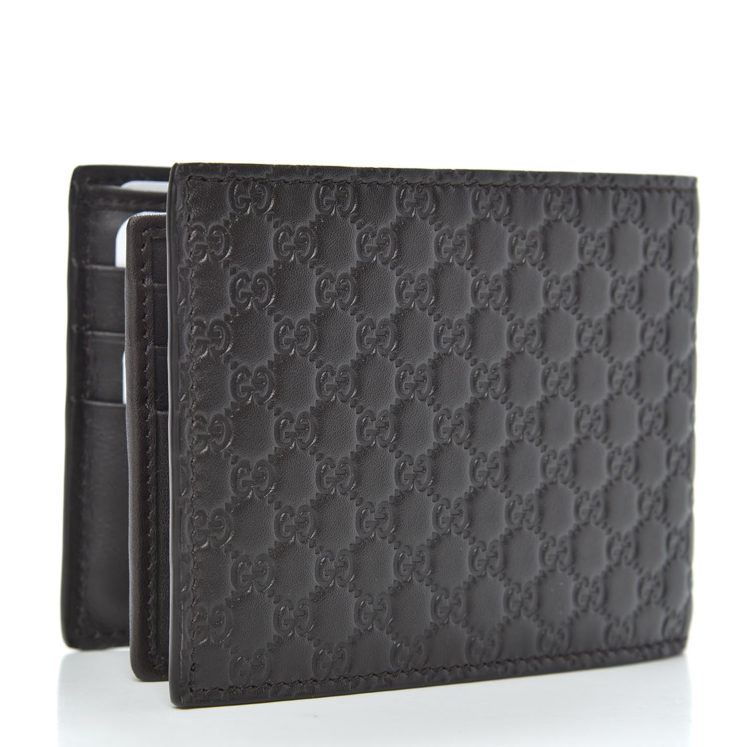 Gucci Microguccissima Passcase Wallet Testa di Moro 2 of 7