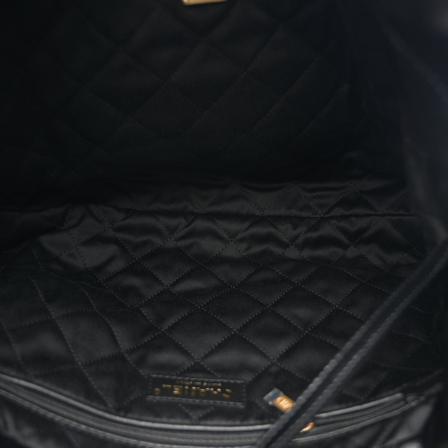 Chanel Shiny Calfskin Quilted Small Chanel 22 Black 6 of 13