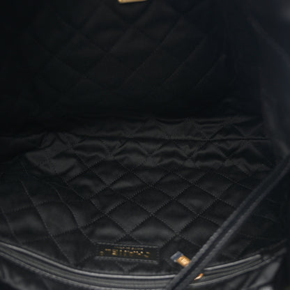 Chanel Shiny Calfskin Quilted Small Chanel 22 Black 6 of 13