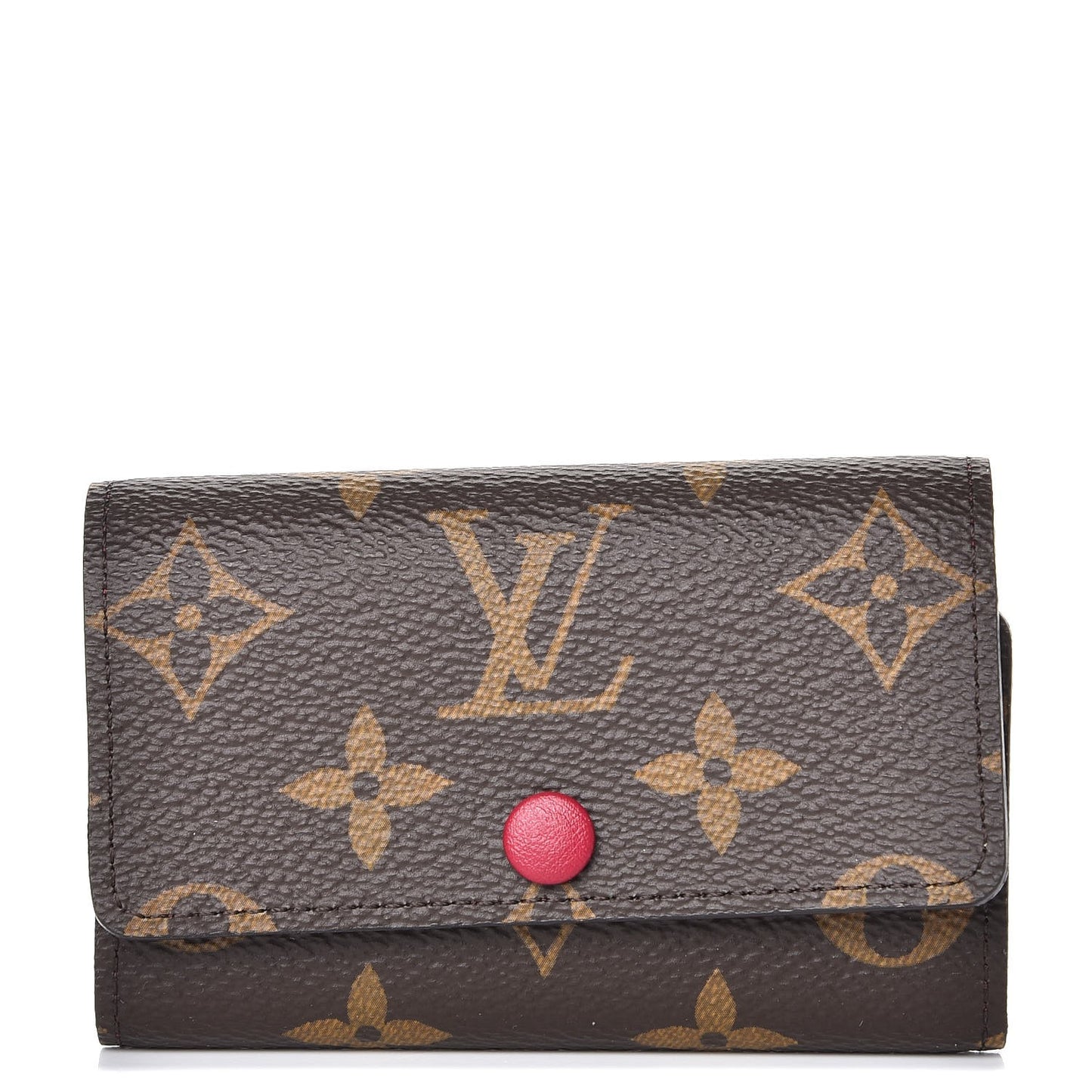 Monogram 6 Key Multicles Holder Fuchsia