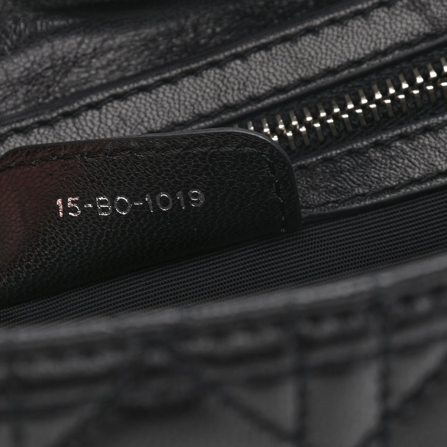 Lambskin Cannage New Lock Flap Black