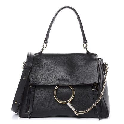 Chloe Calfskin Small Faye Day Shoulder Bag Black 1 of 11