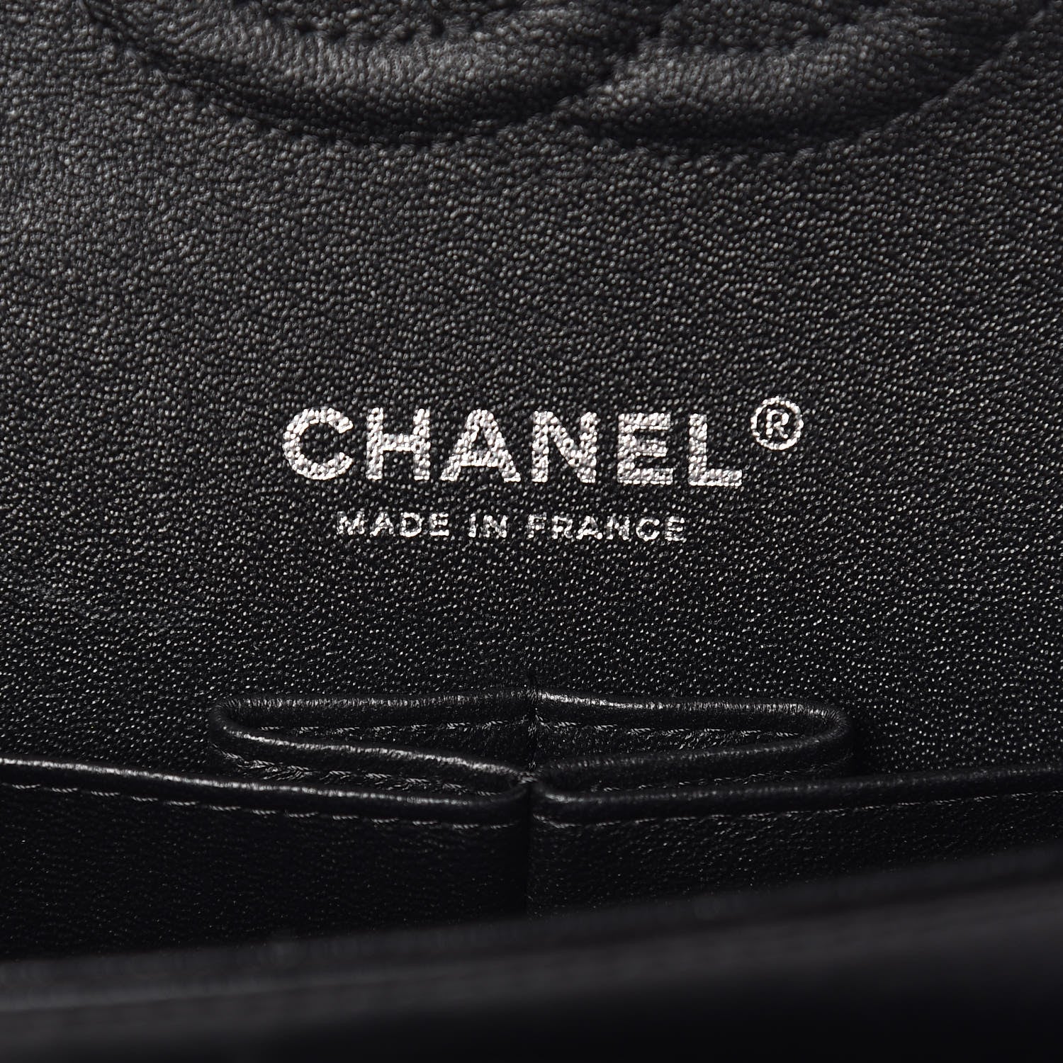 Chanel Lambskin Chevron Quilted Medium Double Flap So Black 6 of 21