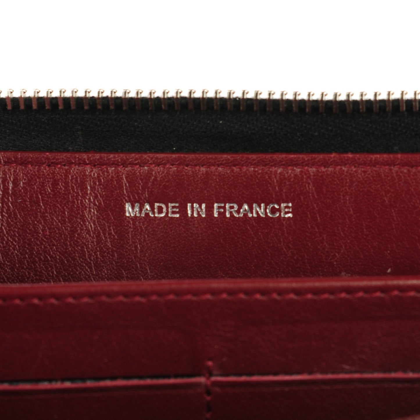 Caviar Quilted Large Gusset Zip Around Wallet Black