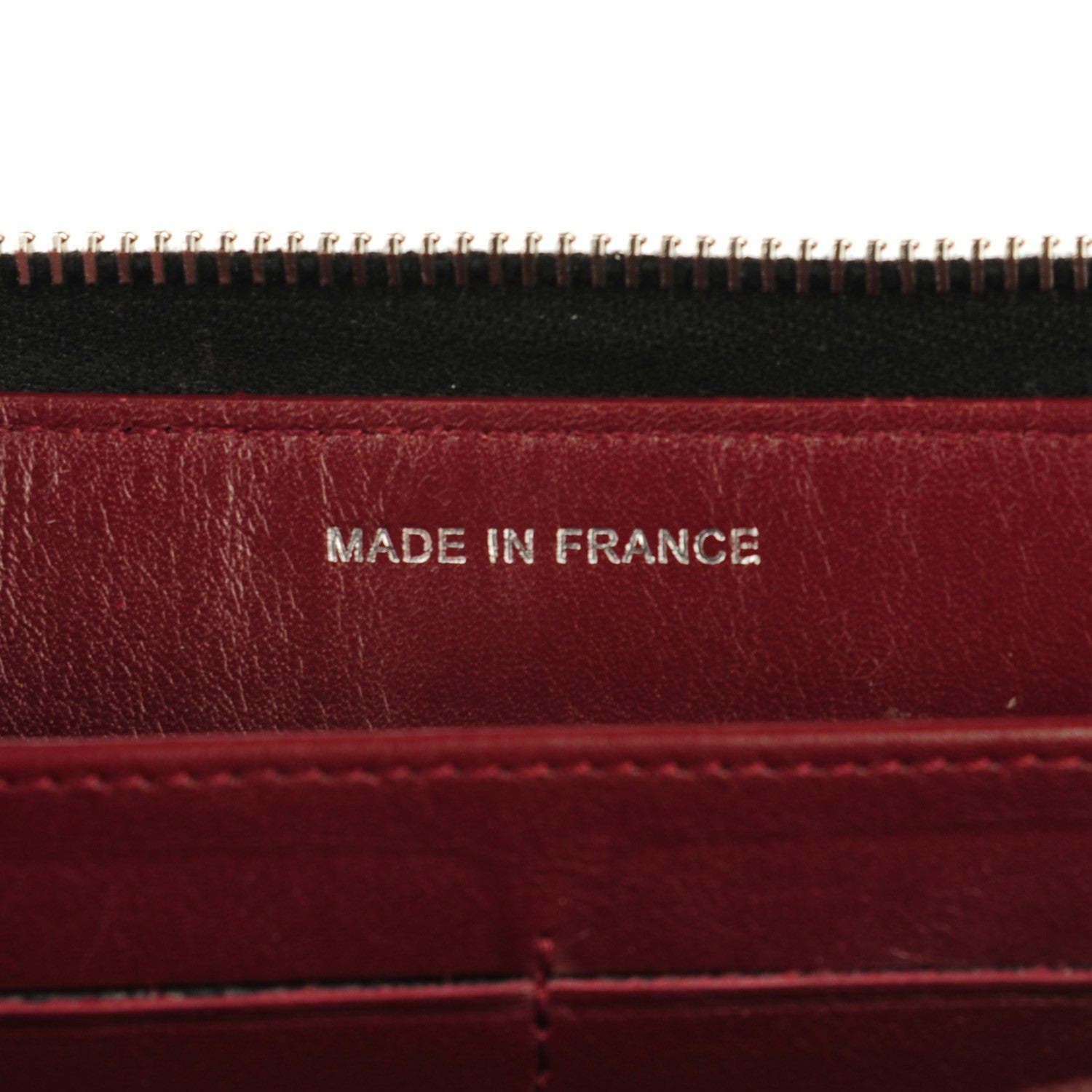 Chanel Caviar Quilted Large Gusset Zip Around Wallet Black 7 of 9