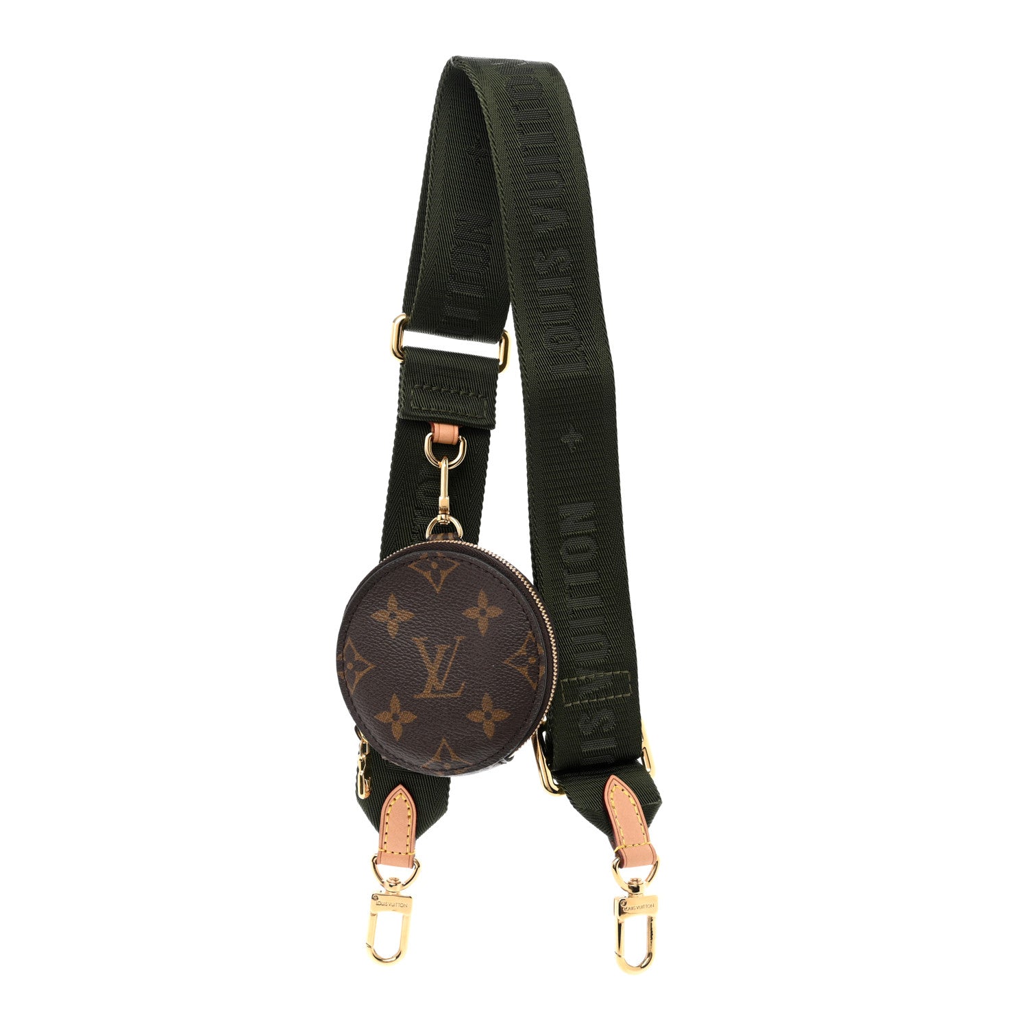 Louis Vuitton Monogram Multi Pochette Accessories Bandouliere Shoulder Strap Kaki 1 of 7