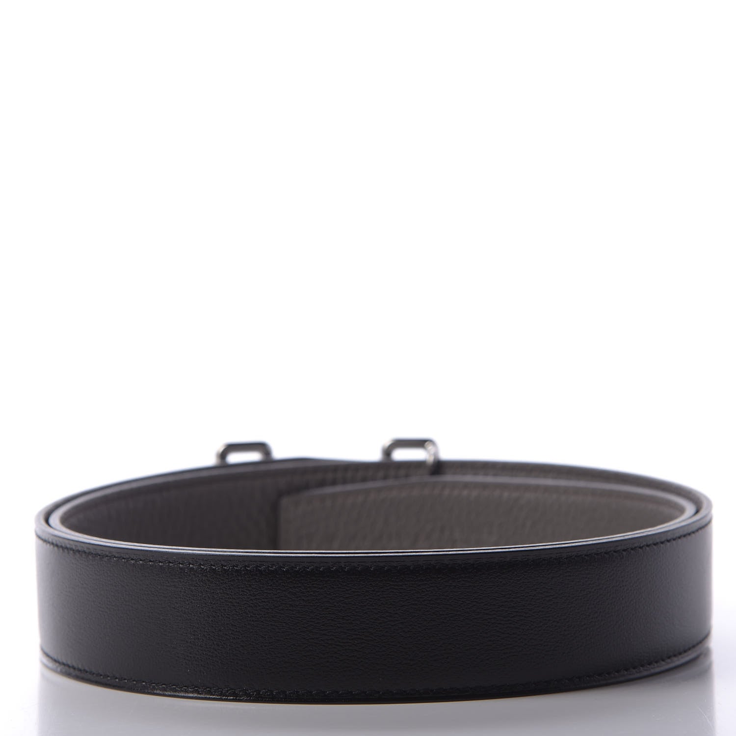 Hermes Togo 32mm Tonight Belt 85 Black Etain 4 of 5