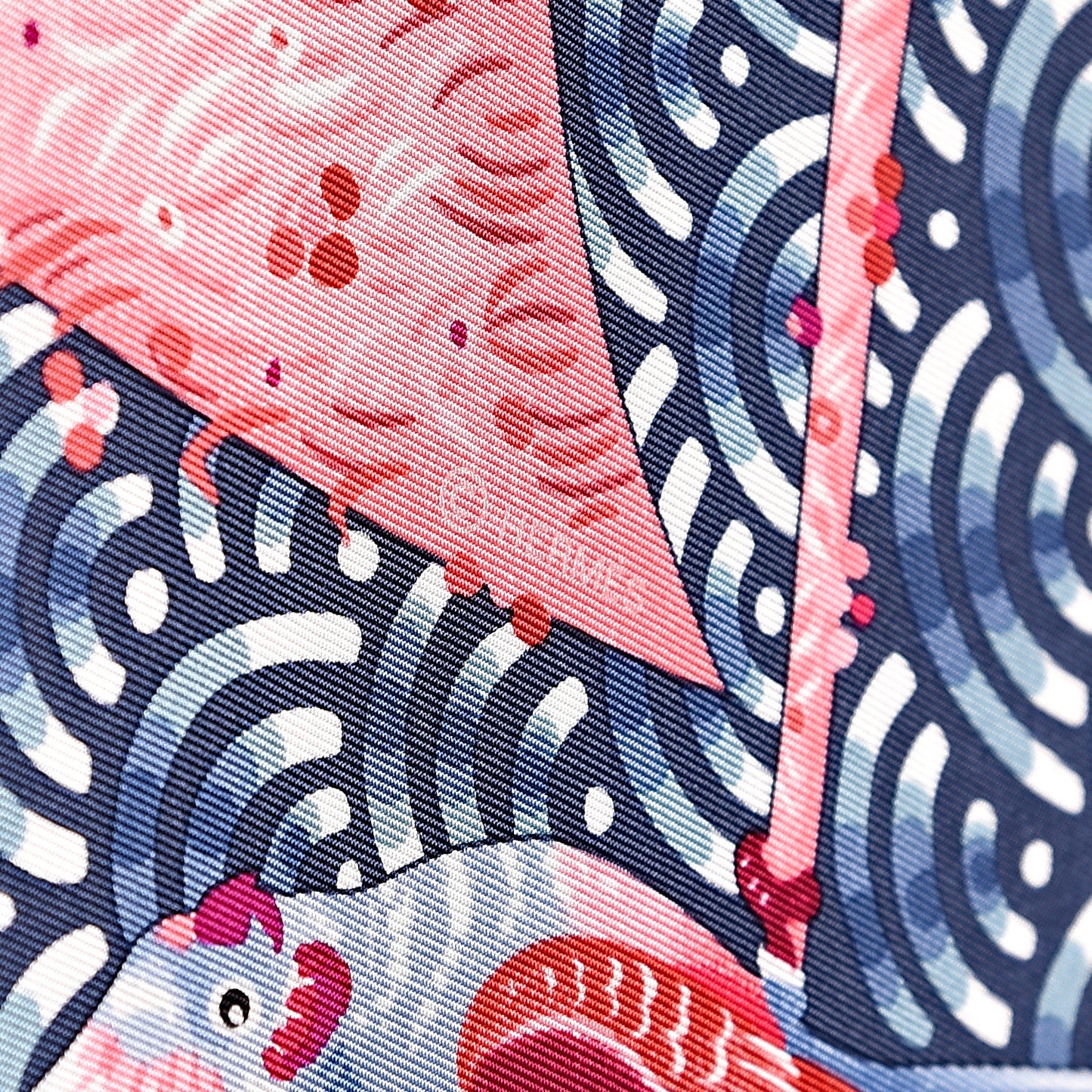Silk Bateau Fleuri Scarf 90