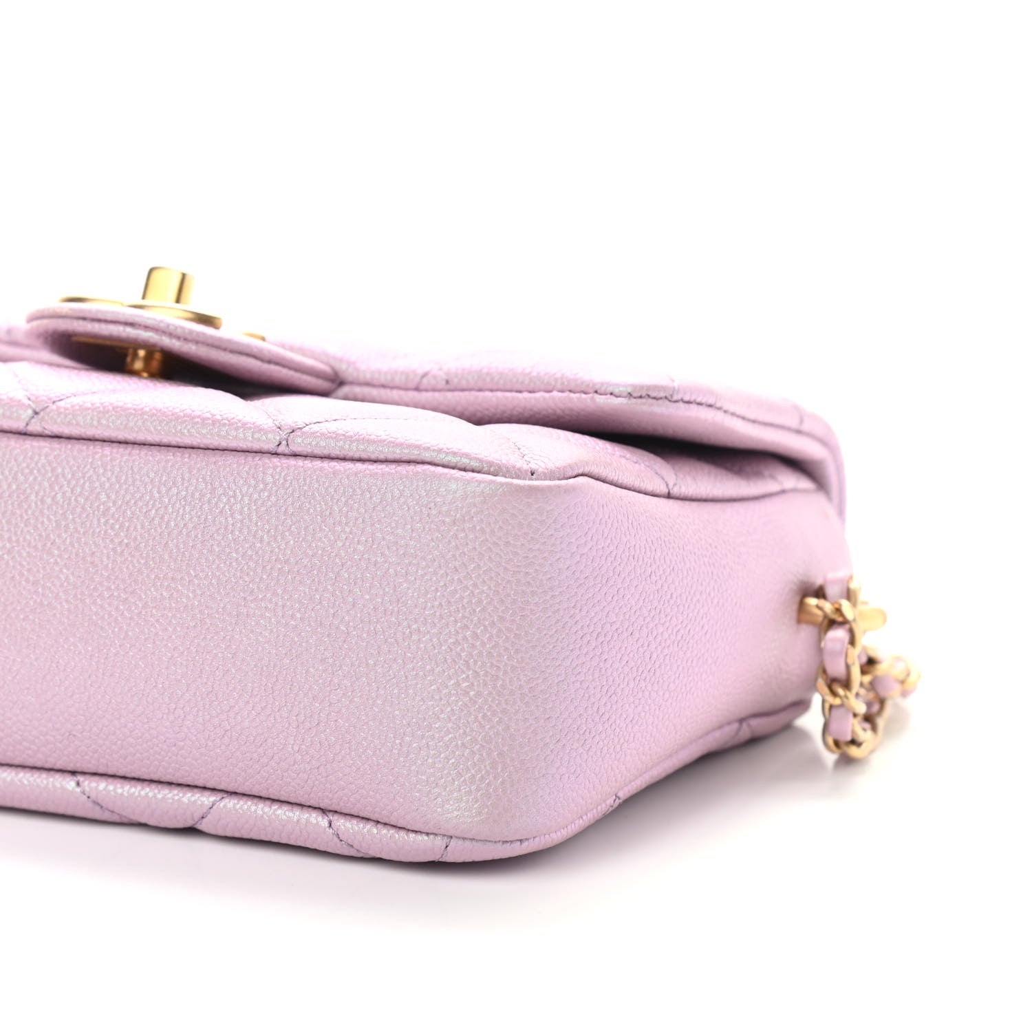 Chanel Iridescent Caviar Quilted Mini My Perfect Flap Pink 9 of 9