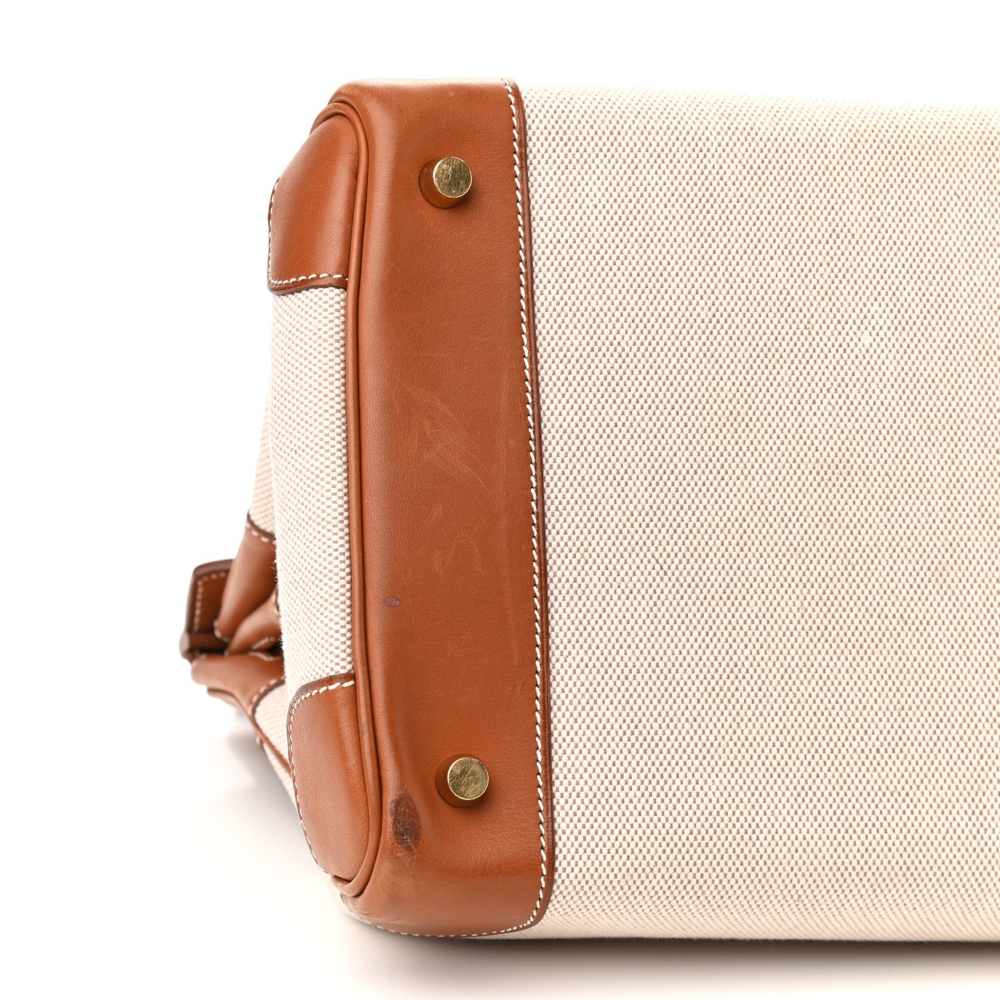 Toile Barenia Birkin 35 Fauve