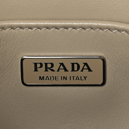 Prada Spazzolato Cleo Flap Shoulder Bag Deserto 6 of 8
