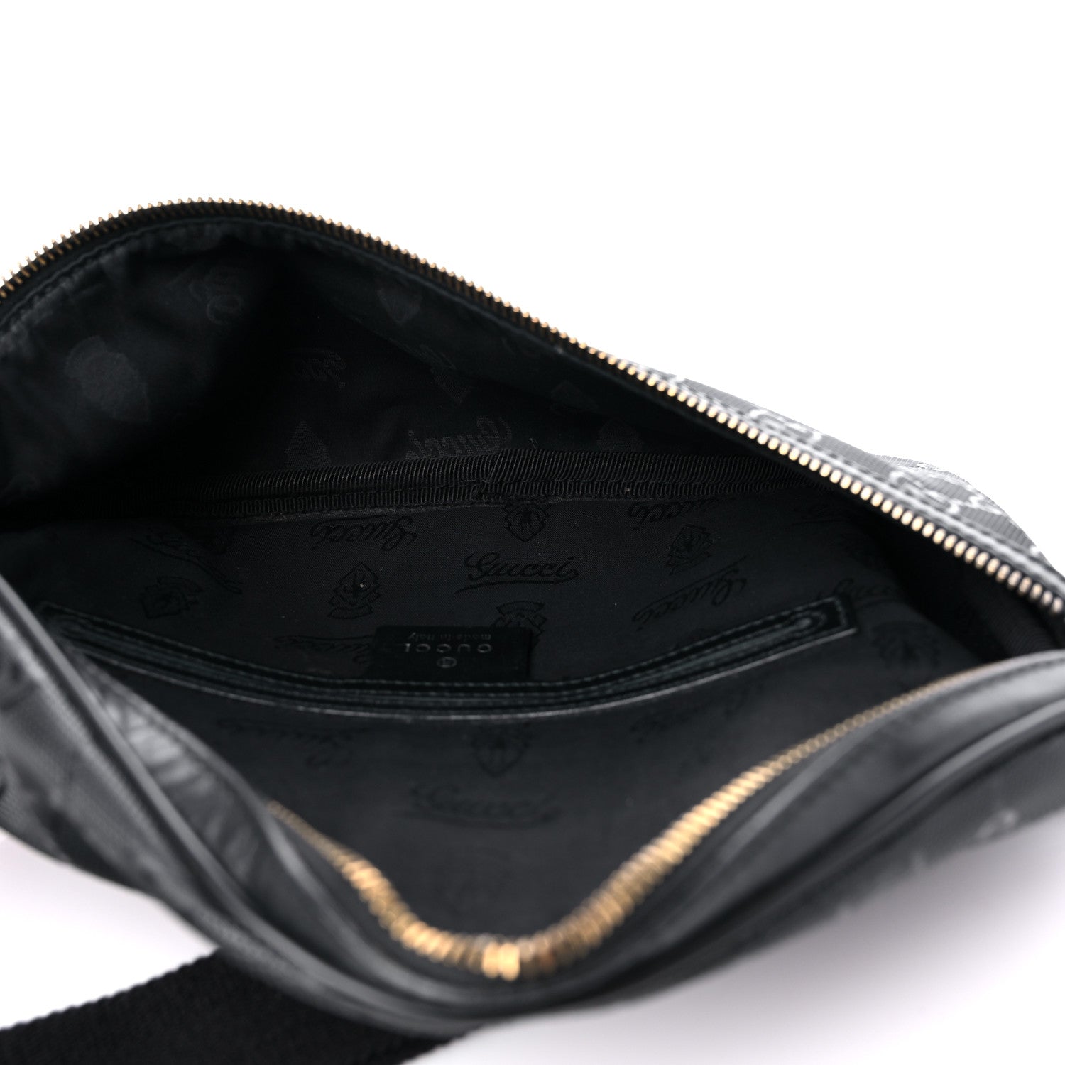 Gucci Imprime Monogram Belt Bag Black 4 of 10