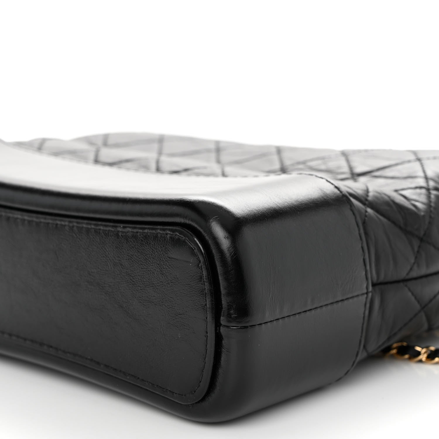 Chanel Aged Calfskin Quilted New Medium Gabrielle Hobo Black 10 of 11