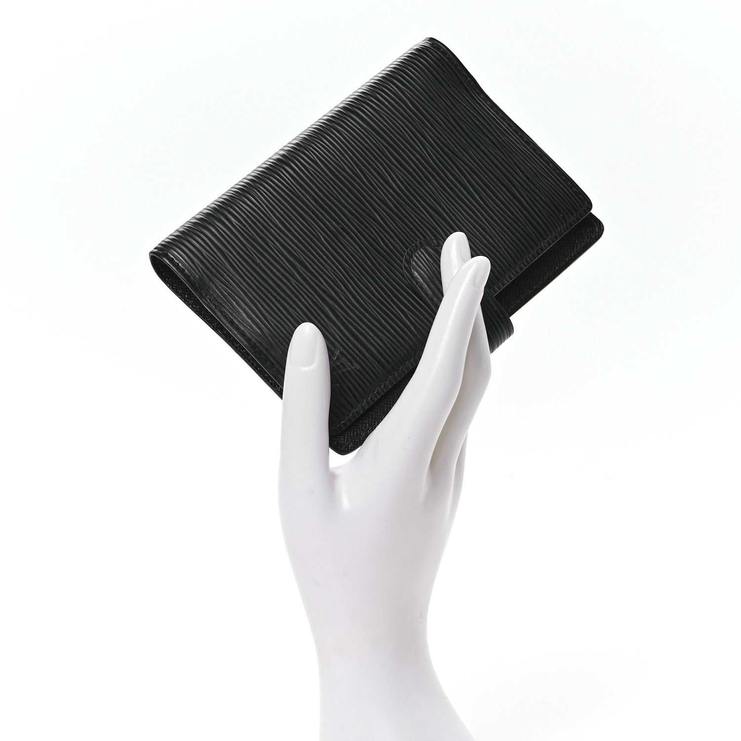 Louis Vuitton Epi Small Ring Agenda Black 2 of 7