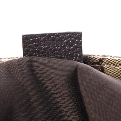 Gucci Crystal Monogram Large Flat Messenger Bag Dark Brown 7 of 7