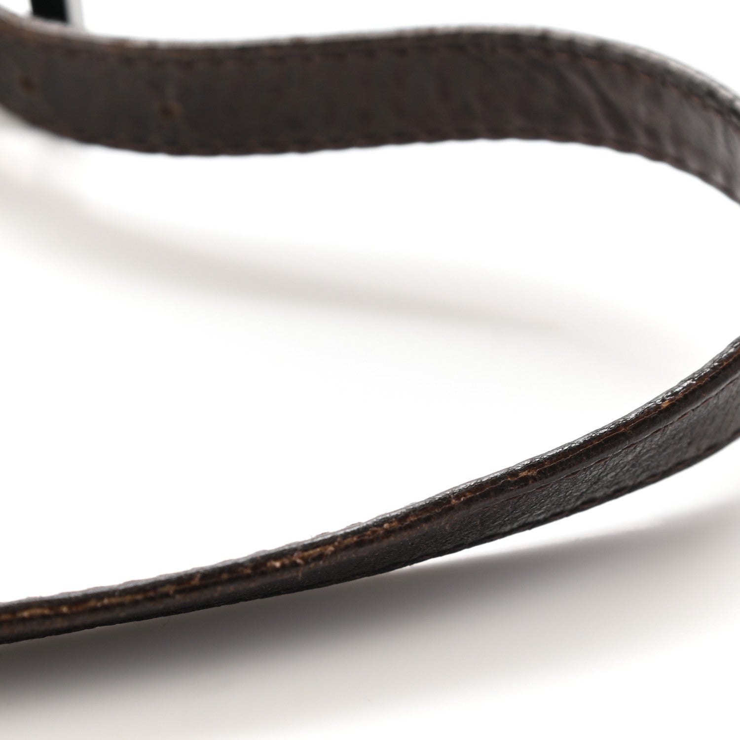 Fendi Zucchino Pochette Dark Brown 14 of 15