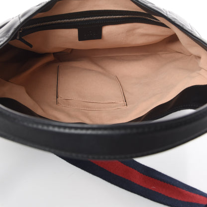 Gucci Calfskin Web Quilted Medium Dionysus Hobo Black 6 of 10