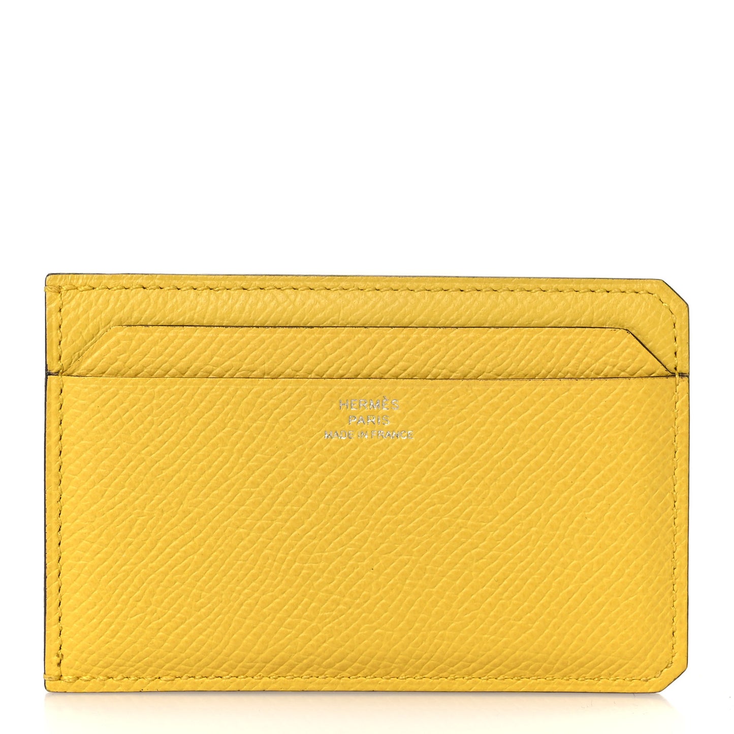 Epsom City 4CC Card Holder Jaune De Naples