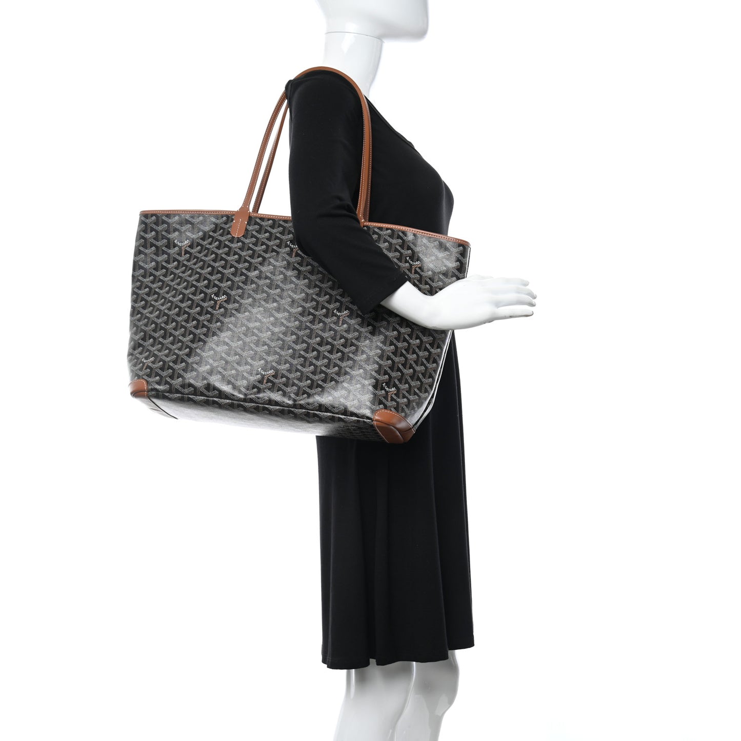 Goyardine Artois MM Black Gold