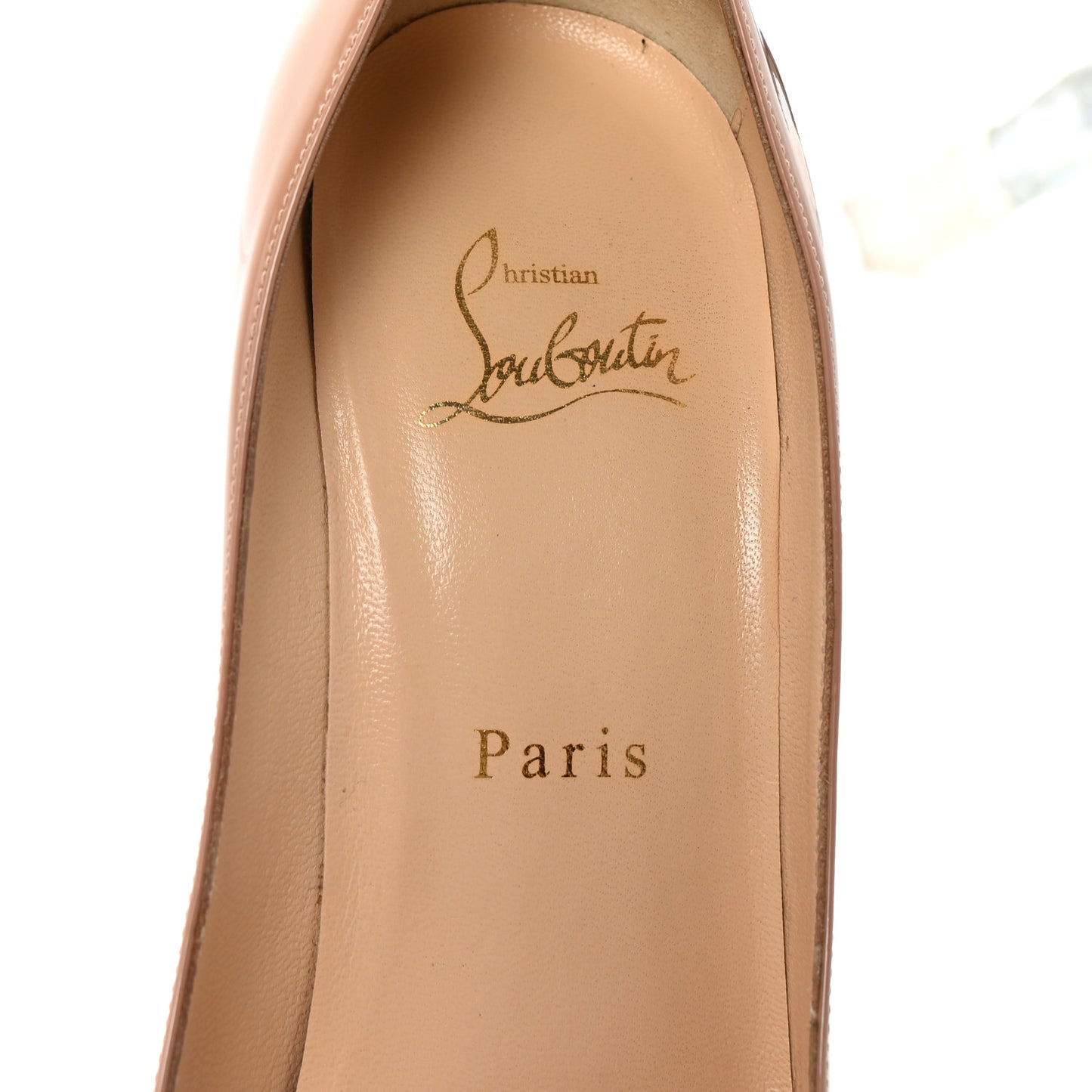 Patent Decollete 554 100 Pumps 38.5 Nude