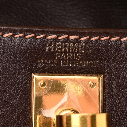 Hermes Gulliver Kelly Ado Backpack 20 Chocolate 6 of 13