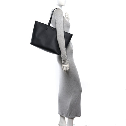 Saint Laurent Calfskin Large Shopping Tote Black 2 of 11