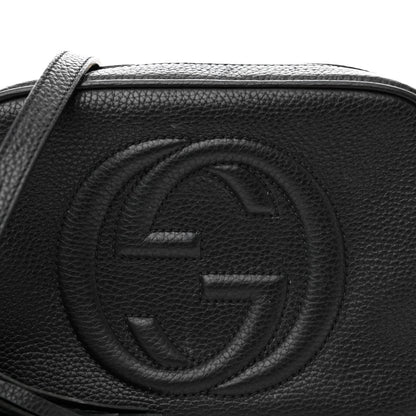 Gucci Pebbled Calfskin Small Soho Disco Bag Black 8 of 12