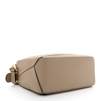 Loewe Grained Calfskin Small Puzzle Bag Sand 4 of 10