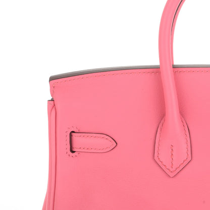 Hermes Swift Birkin 25 Rose Azalee 19 of 25