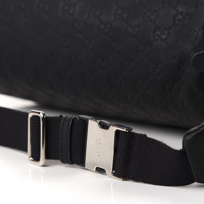 Gucci Guccissima Web Belt Bag Black 9 of 11
