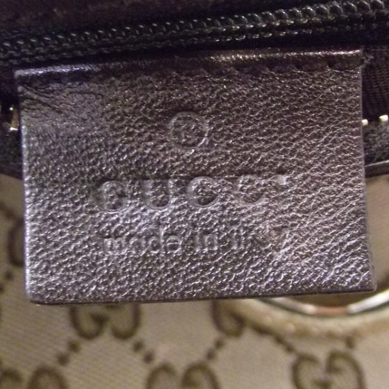 Monogram D Gold Tote