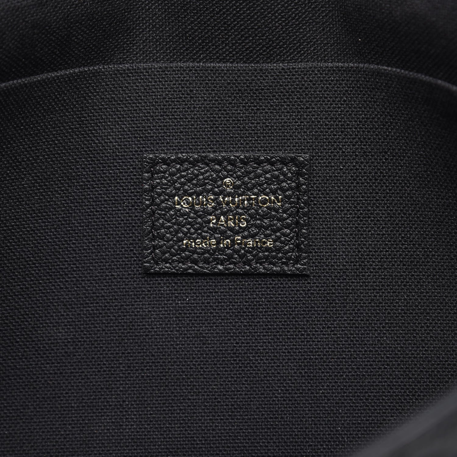 Louis Vuitton Empreinte Pochette Felicie Chain Wallet Black 9 of 11