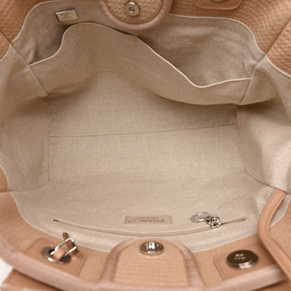 Chanel Mixed Fibers Small Deauville Tote Beige 6 of 12
