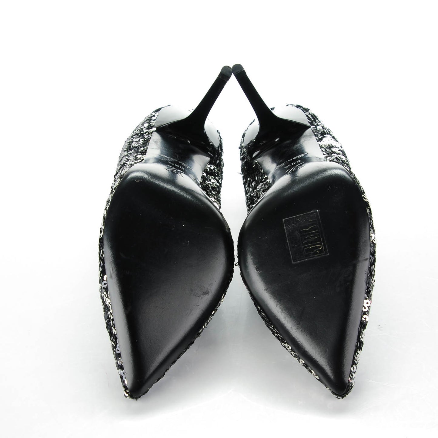 Sequin Liza Pumps 38.5 Black