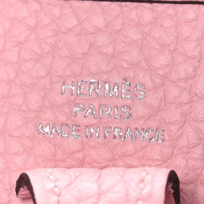 Hermes Taurillon Clemence Evelyne TPM Rose Sakura 6 of 11