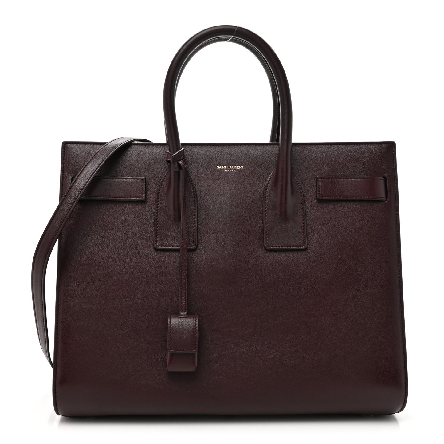 Calfskin Small Sac De Jour Bordeaux
