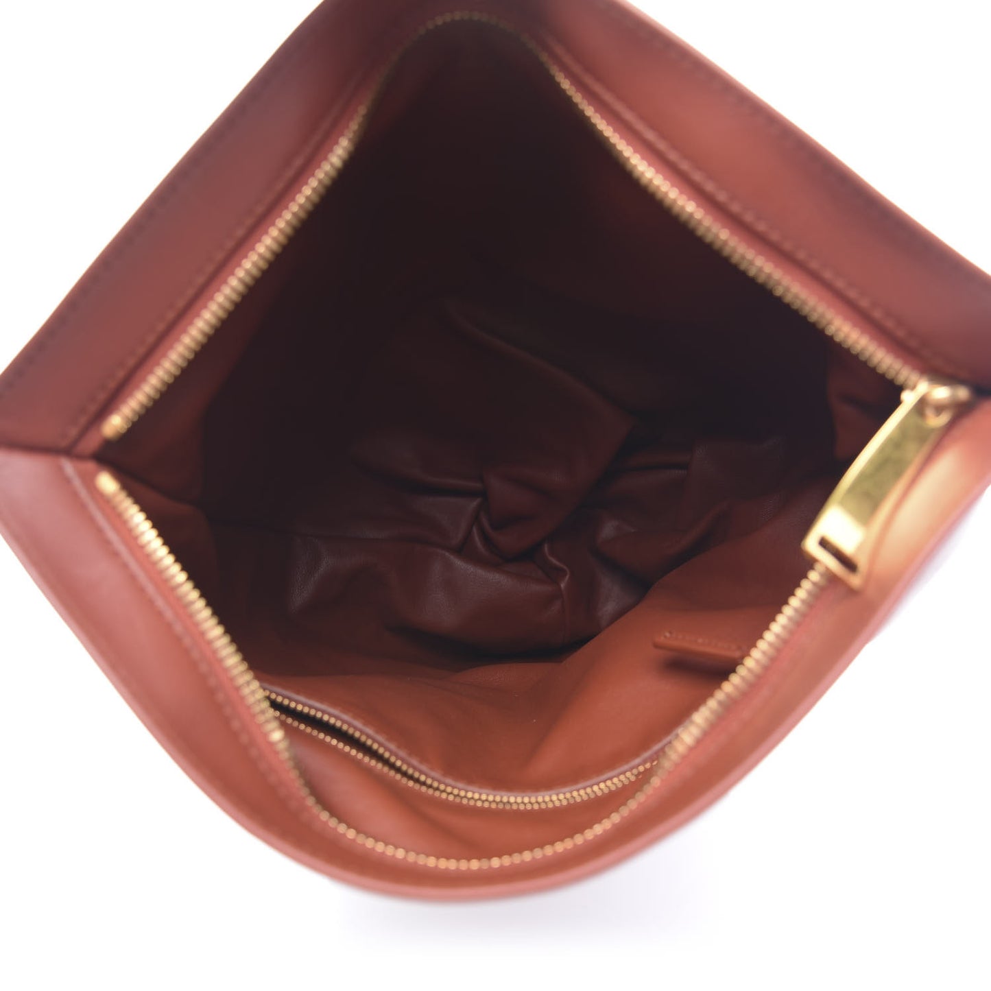 Supple Calfskin BV Twist Rust