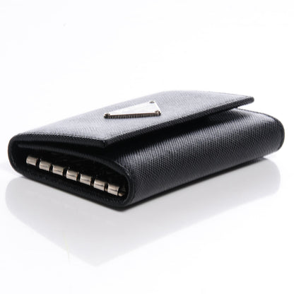 Prada Saffiano Metal 6 Key Holder Black 4 of 8