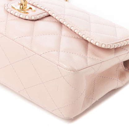 Chanel Lambskin Quilted Medium Single Flap Light Pink 4 of 9
