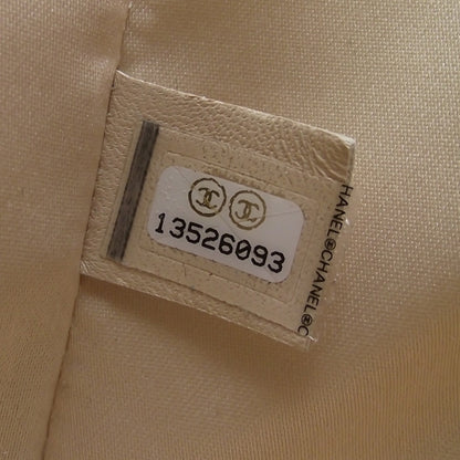 Chanel Caviar Grand Shopping Tote GST White 8 of 8