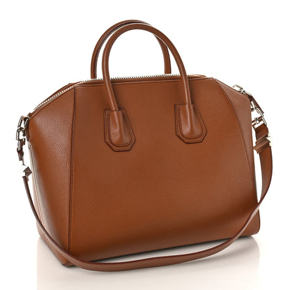 Givenchy Sugar Goatskin Medium Antigona Cognac 3 of 9