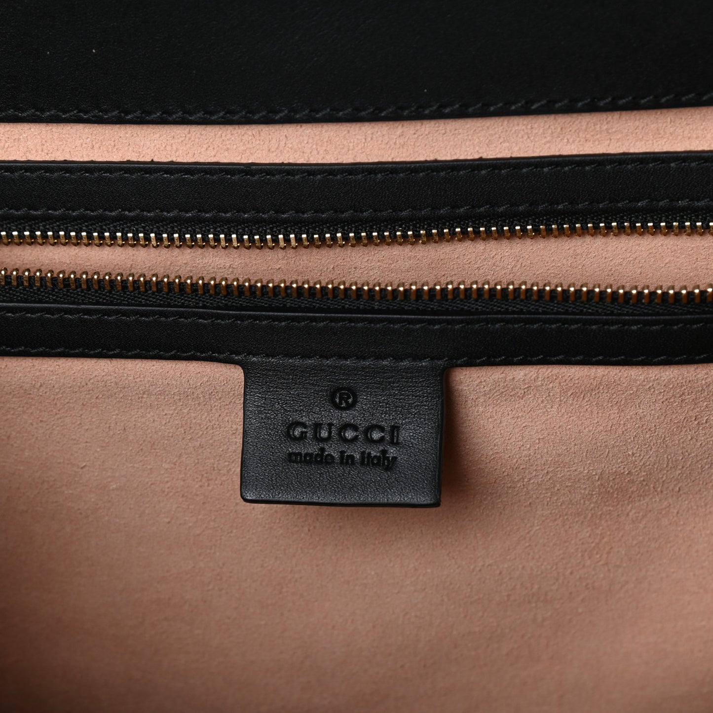 Nappa Bamboo Medium Nymphaea Top Handle Bag Black