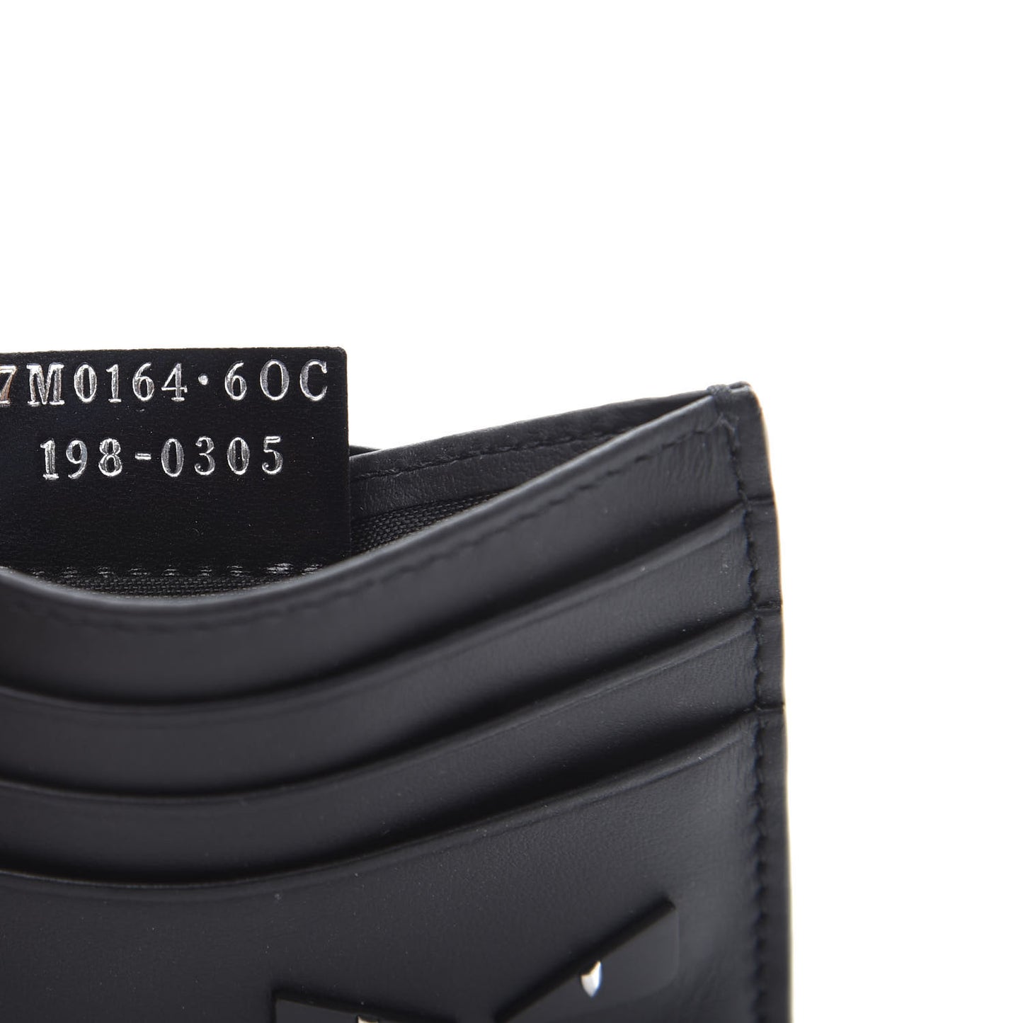 Vitello Century Mini Bug Eyes Card Holder Black