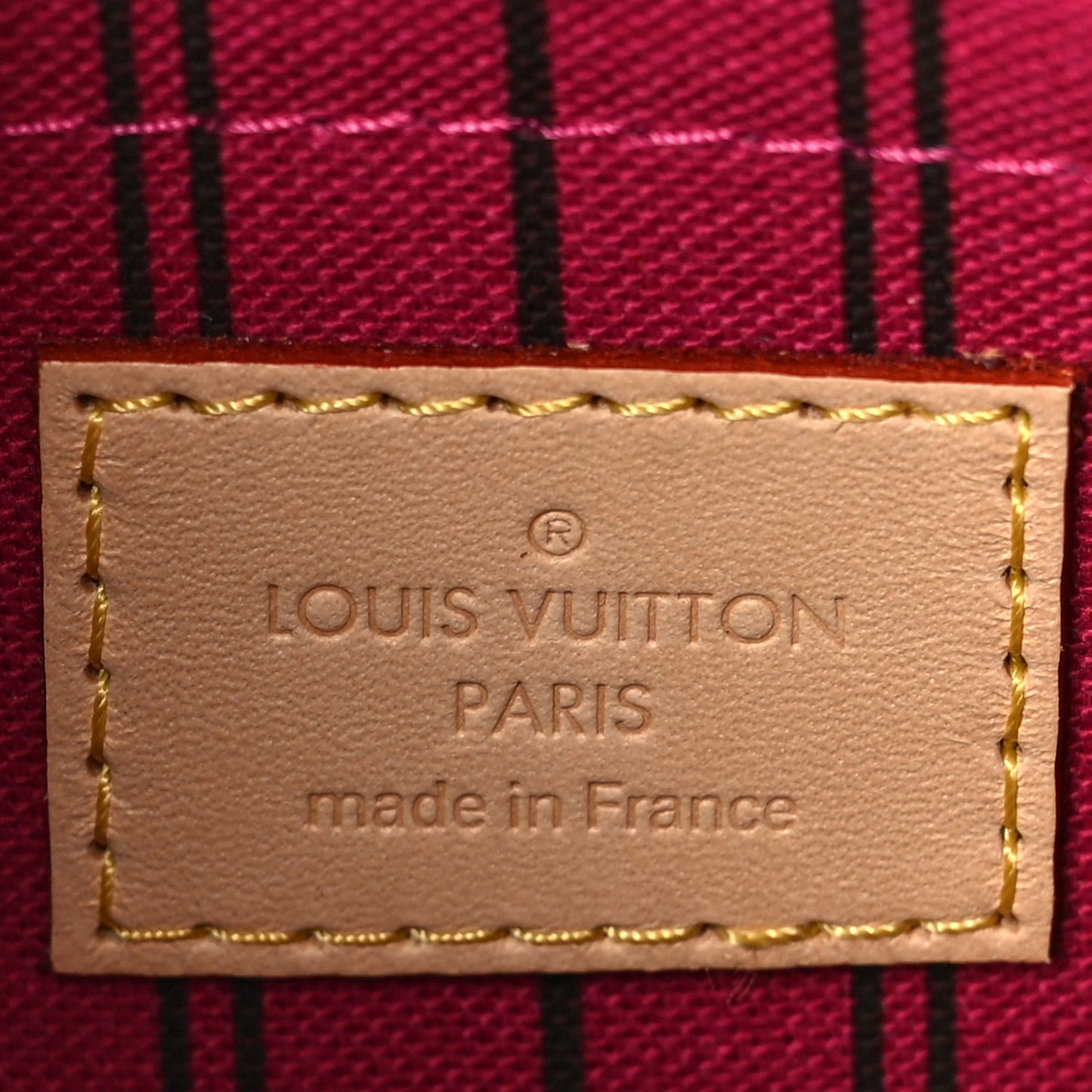 Monogram Neverfull PM Pochette Pivoine