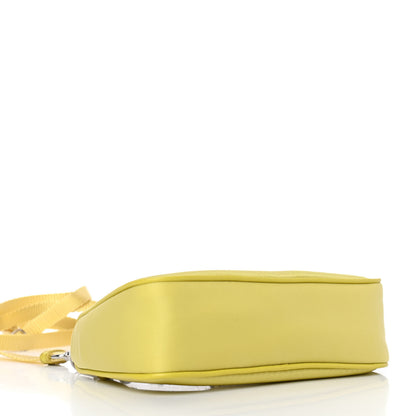 Prada Tessuto Nylon Saffiano Mini Re-Edition 2000 Shoulder Bag Ananas 3 of 4