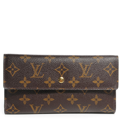 Louis Vuitton Monogram Porte Tresor International Wallet 1 of 7