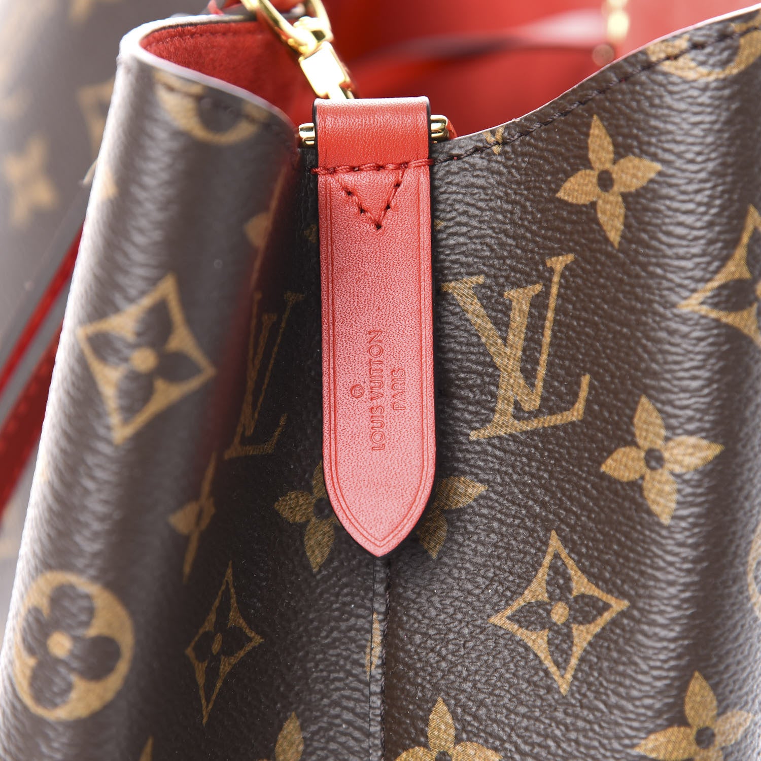 Louis Vuitton Monogram Neonoe MM Coquelicot 6 of 10