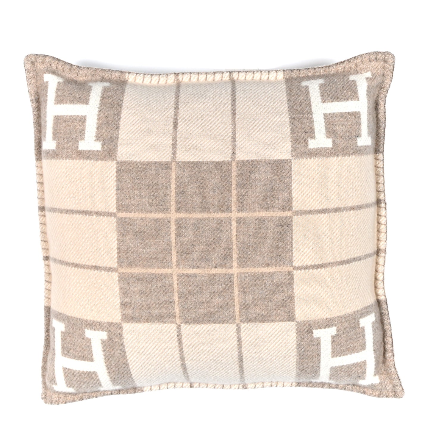 Wool Cashmere Avalon III Pillow PM Coco Camomille